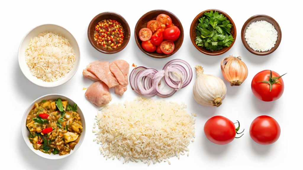 chicken biryani ingredients